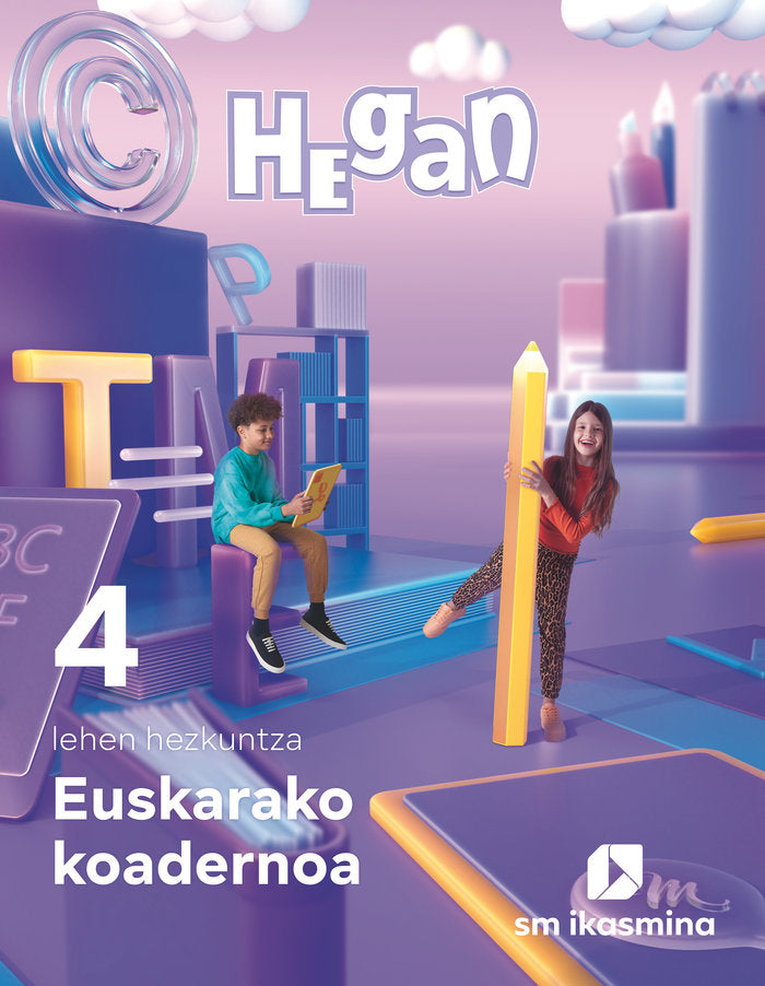 Euskara Cuaderno 4º EP Pais Vasco Revuela 23 (Ikasmina Argitaletxea Sm) - 9788419097422