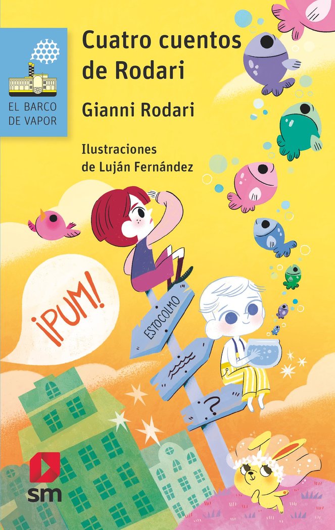 CUATRO CUENTOS DE RODARI | Rodari, Gianni | 9788419099341 (Sm)