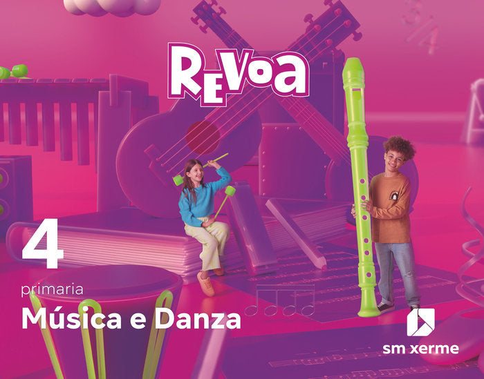 Música 4º EP Galicia Revuela 23 (Xerme Sm) - 9788419101587