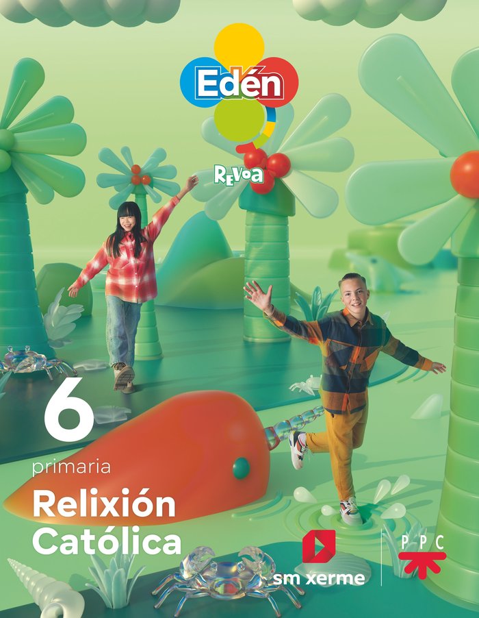 Religión Catolica Eden 6º EP Galicia Revuela 23 (Xerme Sm) - 9788419101716