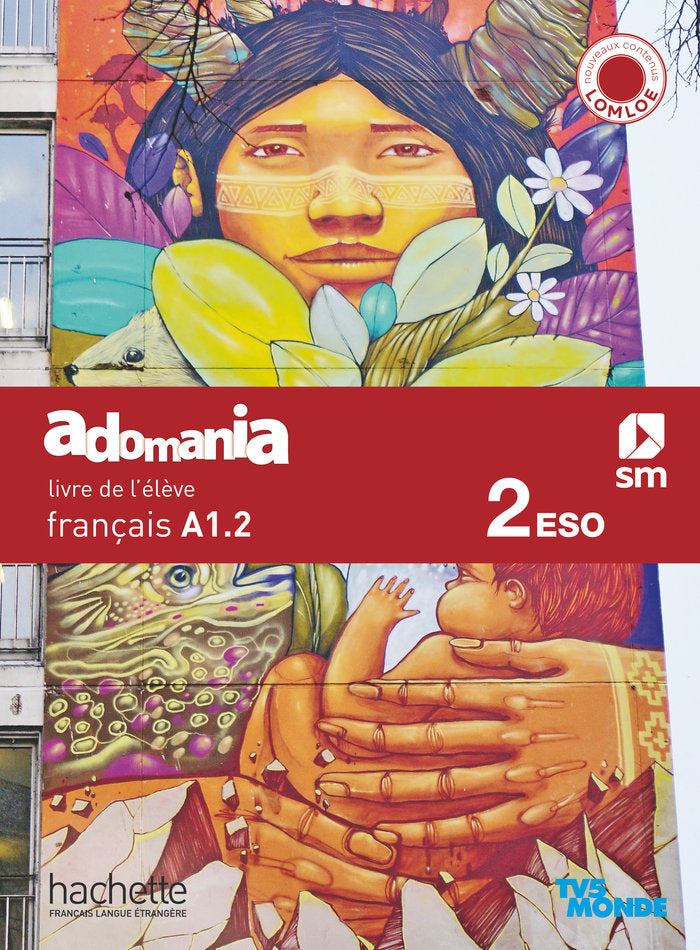 Français. 2 Secundaria. Adomania | Varios autores | 9788419102119 (SM) Imagen principal del producto