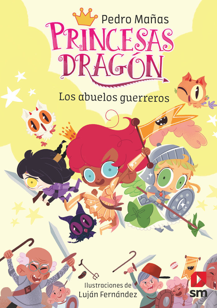 PRINCESAS DRAGON 16 LOS ABUELOS GUERREROS | Mañas Romero, Pedro | 9788419102423 (Sm) Imagen principal del producto