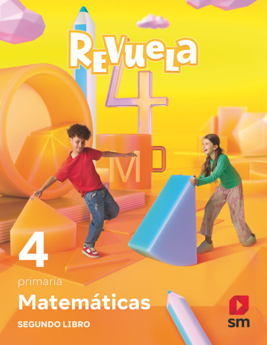 ✅  MATEMATICAS 4º EDUCACION PRIMARIA TRIMESTRES TEMATICOS PROYECTO REVUELA ED 2023 MEC VV.AA. EDICIONES SM - 9788419102713 Imagen principal del producto