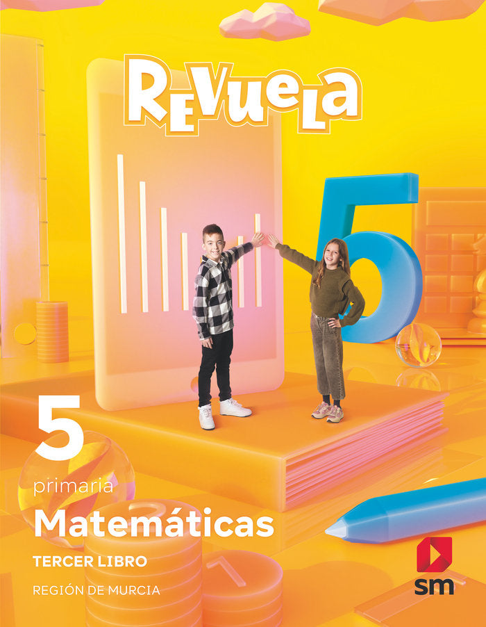 Matemáticas Trimestres Tematicos 5 Primaria, Revuela, Regi (Sm) - 9788419102850