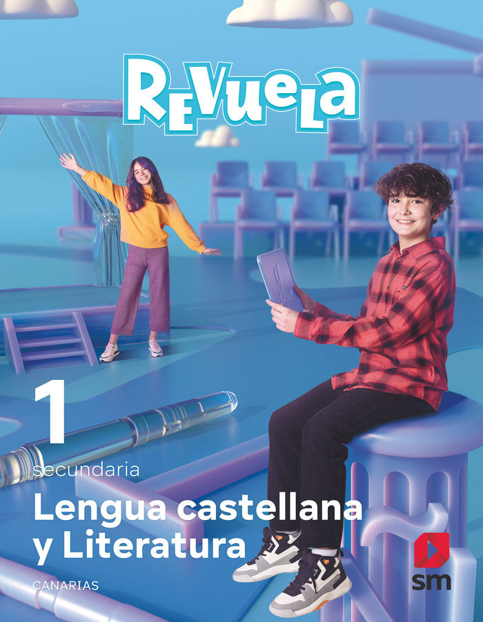 Lengua Castellana 1º ESO Canarias Revuela 23 (Sm) - 9788419103505