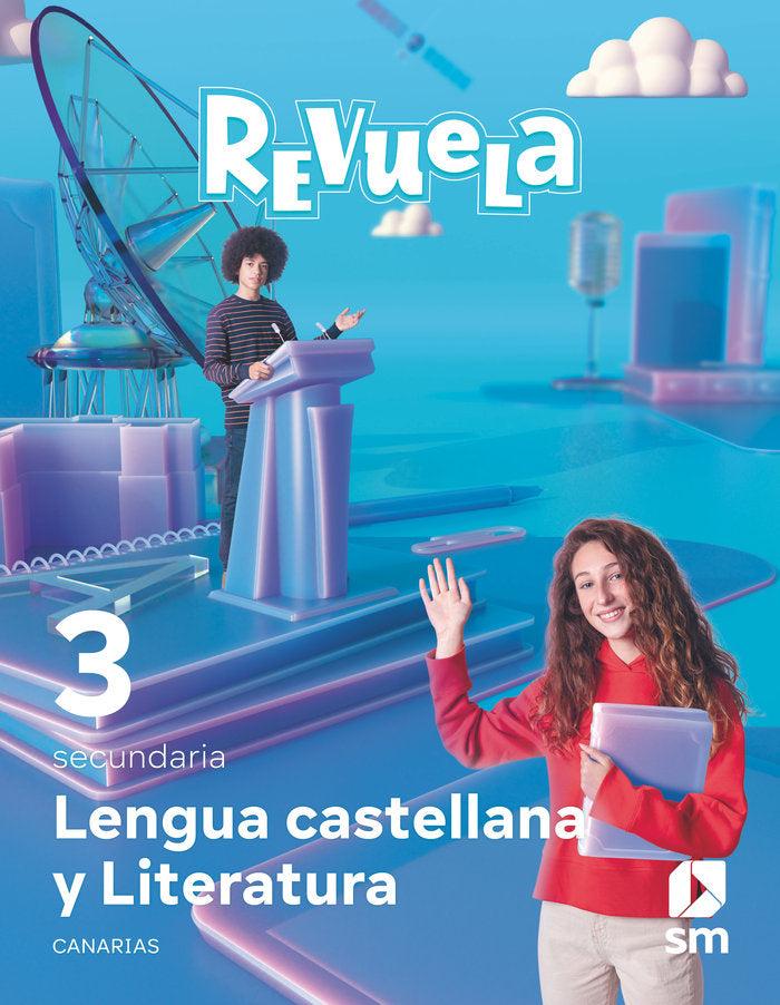 Lengua Castellana 3º ESO Canarias Revuela 23 (Sm) - 9788419103512