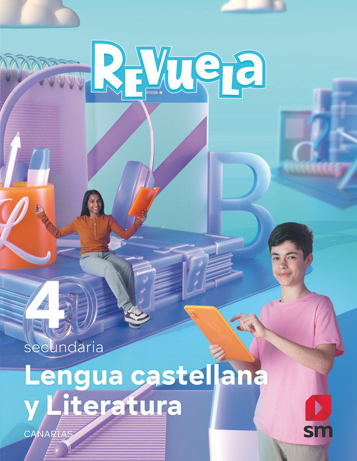 Lengua Castellana y Literatura 4º ESO Canaria Revuela 23 (Sm) - 9788419103529
