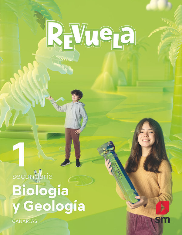 Biología y Geología 1º ESO Canarias Revuela 23 (Sm) - 9788419103550
