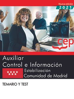 Auxiliar Control e Información. Estabilización. Comunidad de Madrid. Temario y test Imagen principal del producto