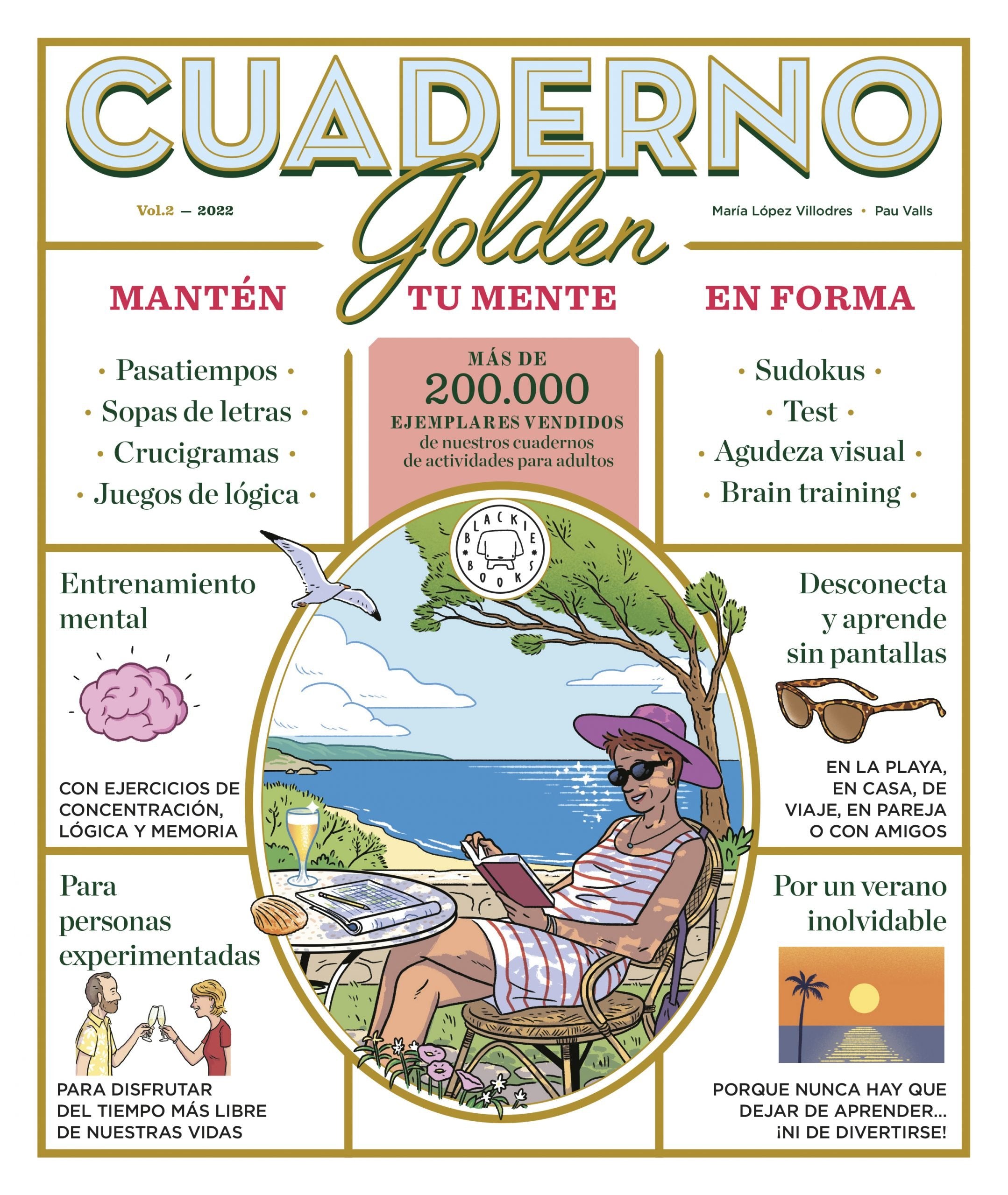 Cuaderno Golden Blackie Books. Vol. 2: Mantén Tu Mente en Forma Imagen principal del producto