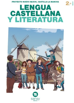 Lengua Literatura 2ºbach.*c.mancha* | SANSY | 9788419193605 Imagen principal del producto