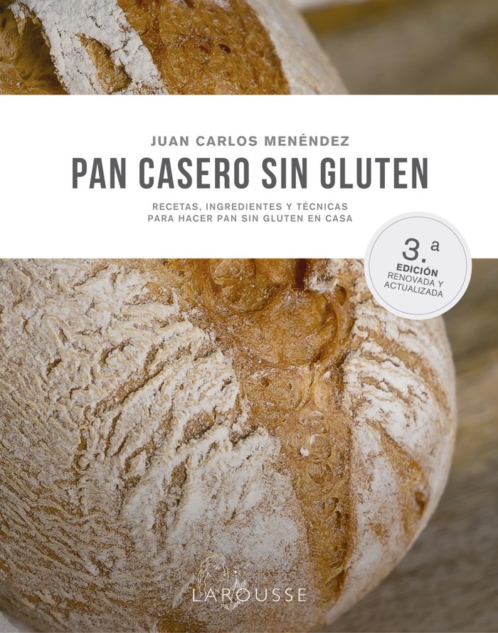 PAN CASERO SIN GLUTEN - 9788419250490 Imagen principal del producto