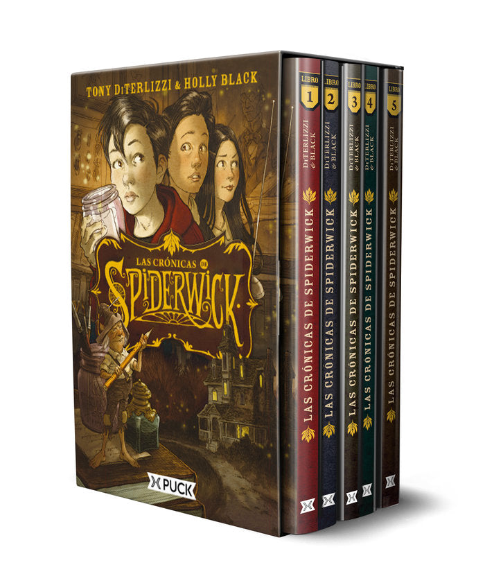 ESTUCHE SAGA SPIDERWICK | Blak,holly | 9788419252074 (Puck) Imagen principal del producto