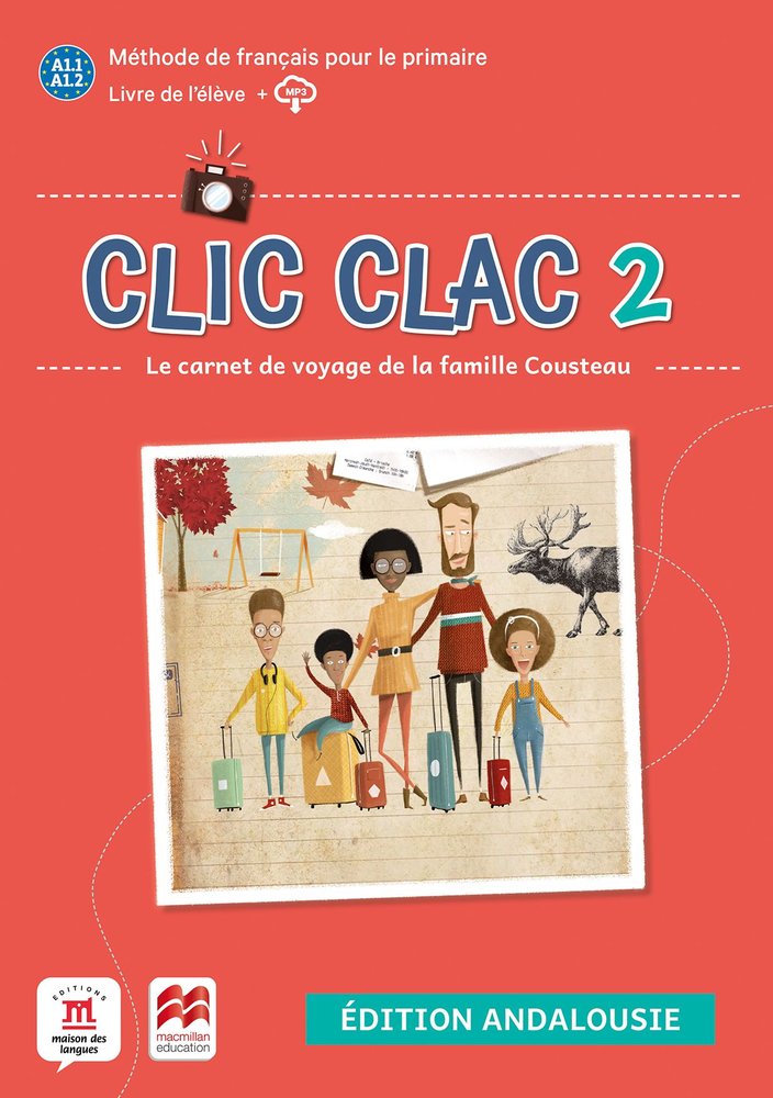 Clic Clac Andalousie 2 livre de l'élève | Equipo Editorial | 9788419273840 (Macmillan) Imagen principal del producto