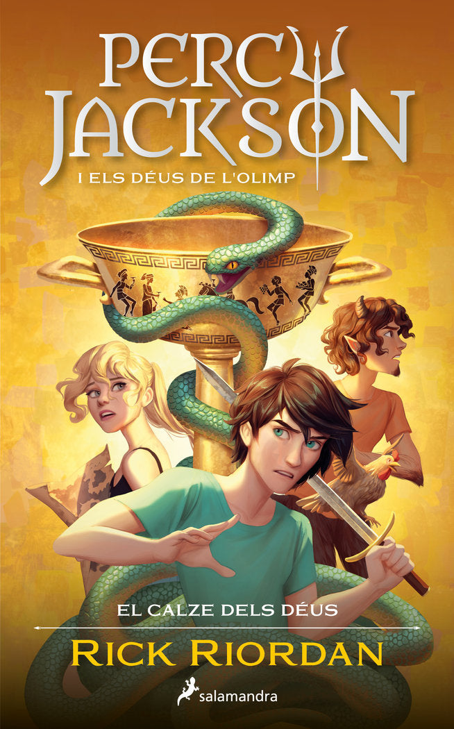 PERCY JACKSON I EL CALZE DELS DEUS PERCY JACKSON I ELS DEUS | Rick Riordan | 9788419275516 (Salamandra) Imagen principal del producto