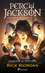 PERCY JACKSON I LA DEESSA DE TRES CAPS | Rick Riordan | 9788419275615 (Salamandra)