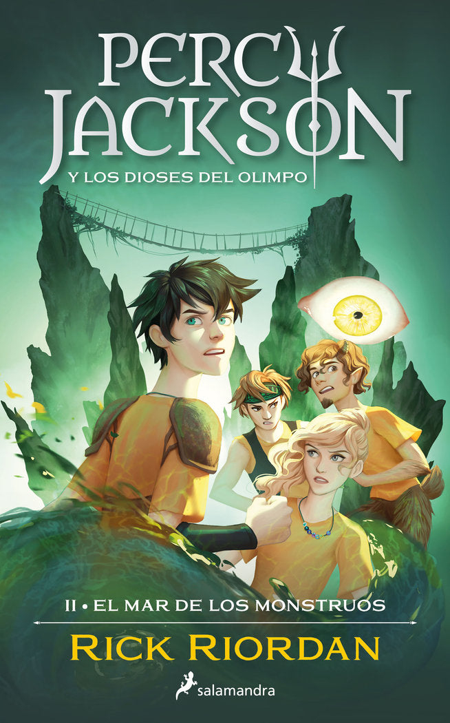 EL MAR DE LOS MONSTRUOS PERCY JACKSON Y LOS DIOSES DEL OLIM | Rick Riordan | 9788419275660 (Salamandra) Imagen principal del producto