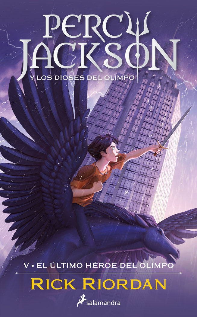 EL ULTIMO HEROE DEL OLIMPO PERCY JACKSON Y LOS DIOSES DEL OL | Rick Riordan | 9788419275691 (Salamandra) Imagen principal del producto