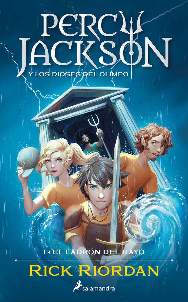 EL LADRON DEL RAYO PERCY JACKSON Y LOS DIOSES DEL OLIMPO 1 | Rick Riordan | 9788419275738 (Salamandra) Imagen principal del producto