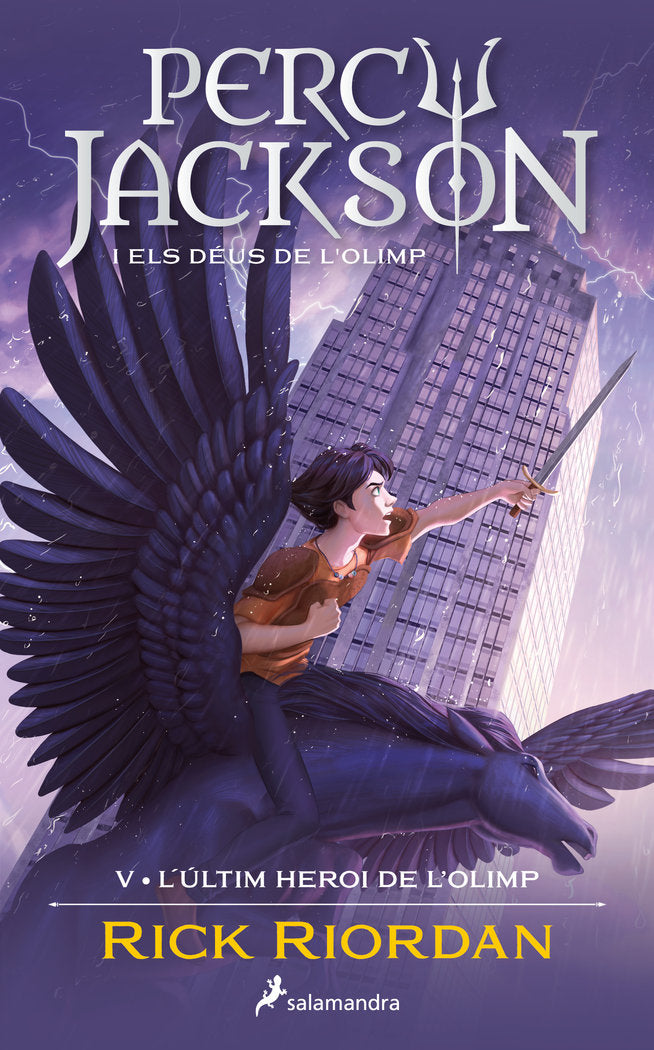 LULTIM HEROI DE LOLIMP PERCY JACKSON I ELS DEUS DE LOLIMP | Rick Riordan | 9788419275752 (Salamandra) Imagen principal del producto