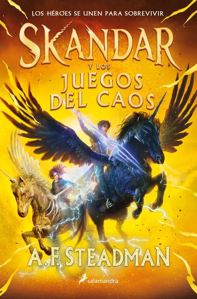 SKANDAR Y LOS JUEGOS DEL CAOS SKANDAR 3 | A F Steadman | 9788419275882 (Salamandra) Imagen principal del producto