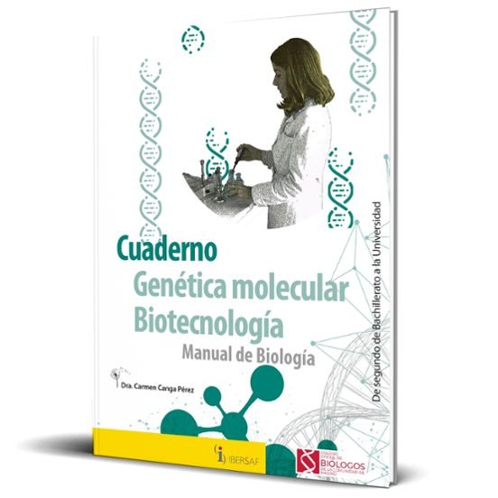 CUADERNO GENETICA MOLECULAR Y BIOTECNOLOGIA 2ºBACH 23 - 9788419304148 Imagen principal del producto