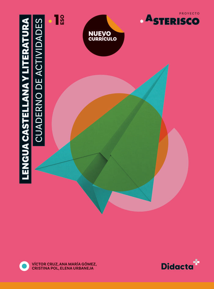 Asterisco 1. Cuaderno de actividades (Nueva edición 2023) | Varios autores | 9788419324047 (DIDACTA+) Imagen principal del producto