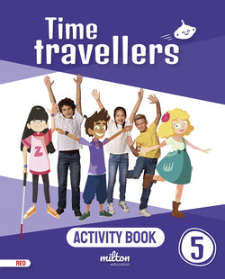 Time Travellers 5 Red Activity | MILTON | 9788419364289 Imagen principal del producto
