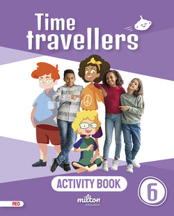 Time Travellers 6 Red Activity | MILTON | 9788419364302 Imagen principal del producto
