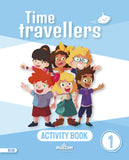 ✅ TIME TRAVELLERS 1 BLUE ACTIVITY BOOK ENGLISH 1 PRIMARIA (PRINT) - 9788419364463