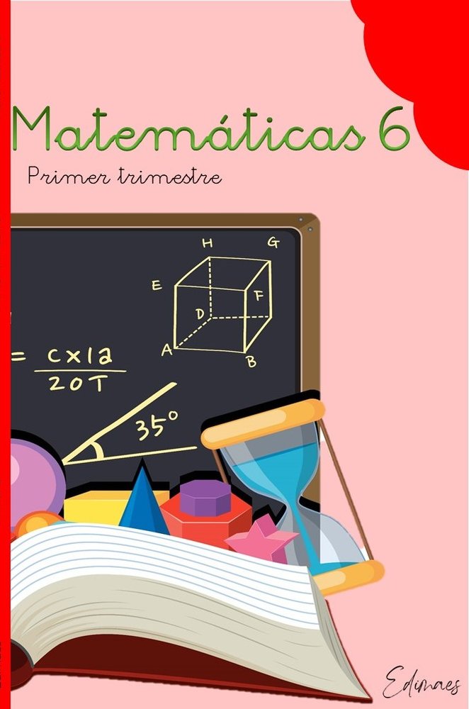 Matemáticas 6º EP 1º Trimestre 23 Edimaes (Editorial Edimaes) - 9788419402226