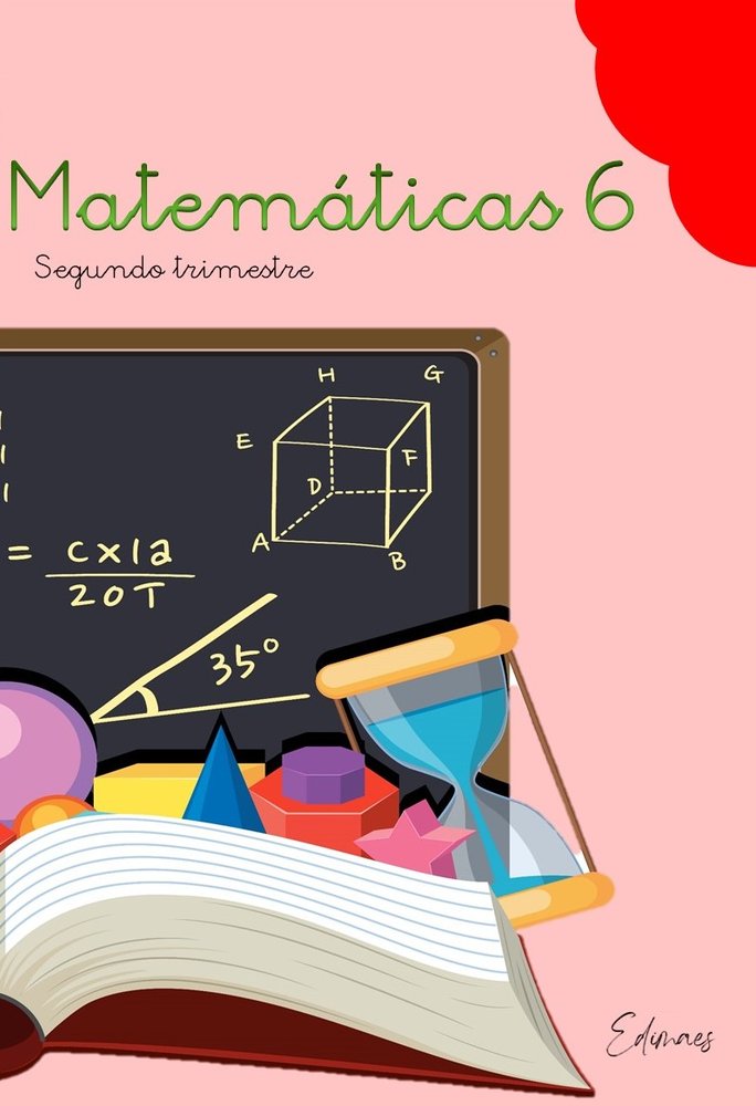 Matemáticas 6º EP 2º Trimestre 23 Edimaes (Editorial Edimaes) - 9788419402462