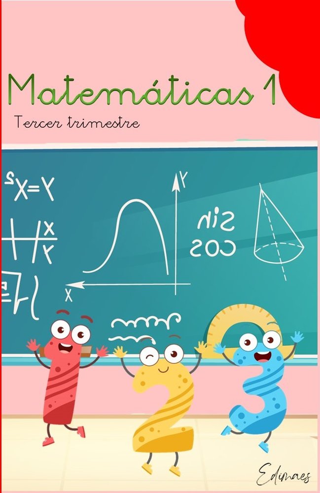 Matemáticas 1º EP 3º Trimestre 22 Edimaes (Editorial Edimaes) - 9788419402509