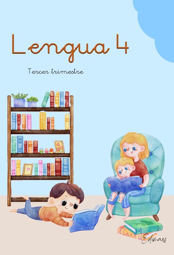 Lengua 4º EP 3º Trimestre 23 Edimaes (Editorial Edimaes) - 9788419402608