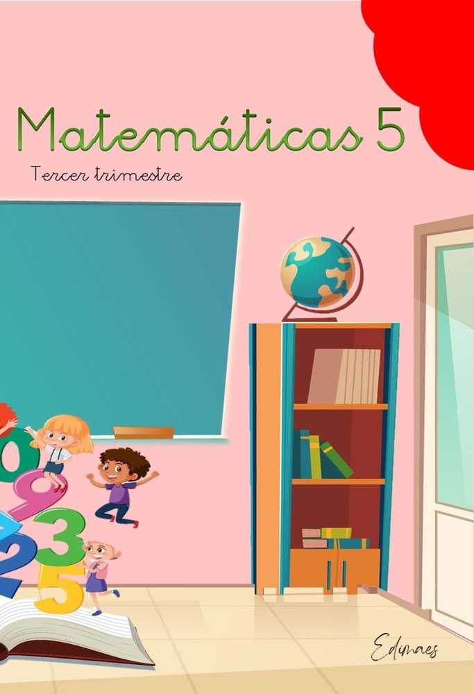 Matemáticas 5º EP 3º Trimestre 23 Edimaes (Editorial Edimaes) - 9788419402660
