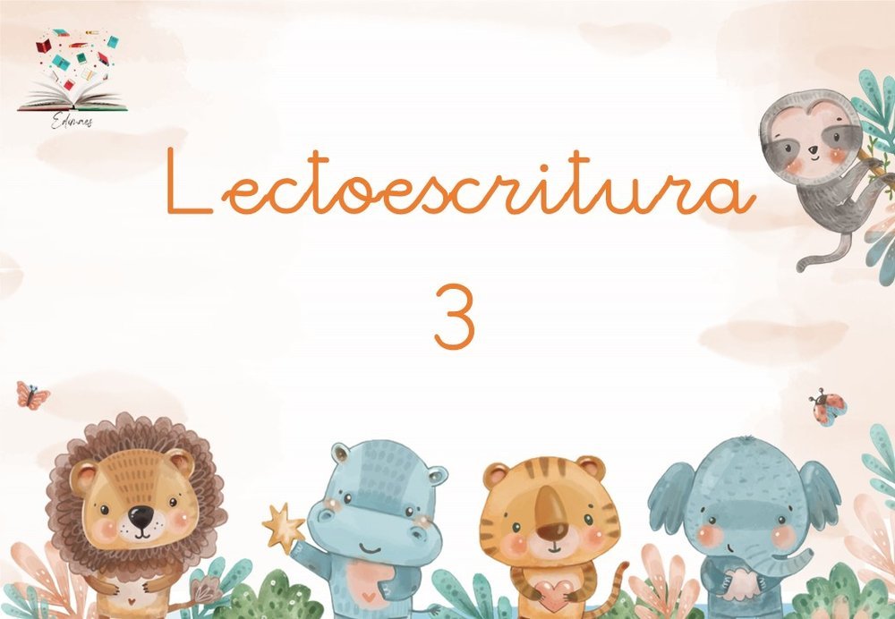 Lectoescritura 3 EI 23 Edimaes (Editorial Edimaes) - 9788419402776