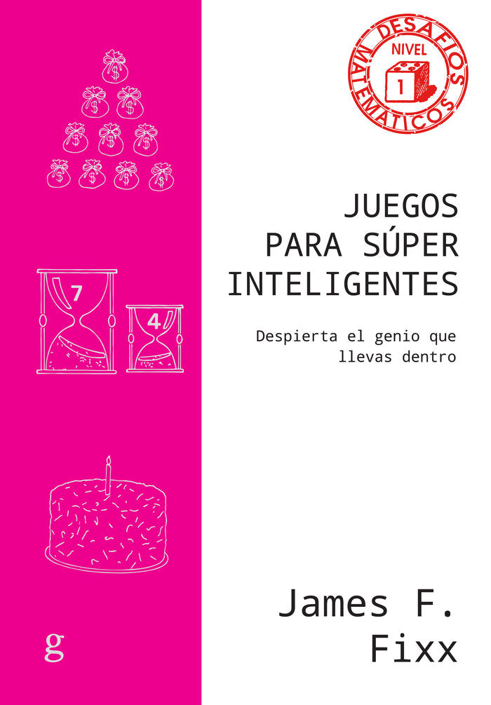 JUEGOS PARA SUPER INTELIGENTES - 9788419406316 Imagen principal del producto