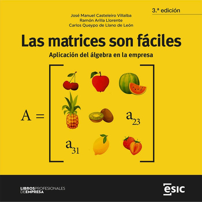 LAS MATRICES SON FACILES - 9788419480651 Imagen principal del producto