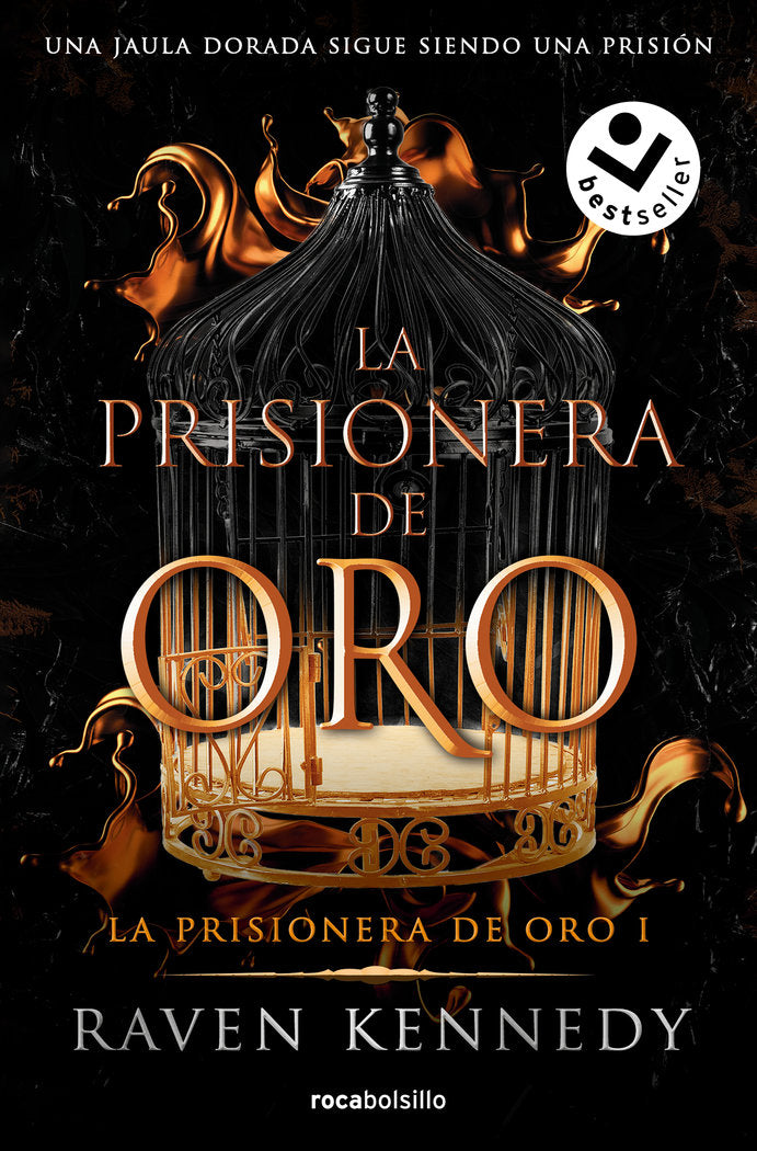 LA PRISIONERA DE ORO 1 LA PRISIONERA DE ORO | Raven Kennedy | 9788419498182 (Roca bolsillo) Imagen principal del producto
