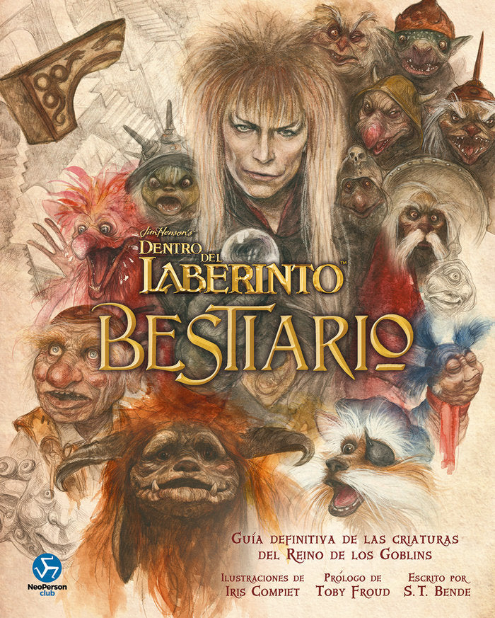 DENTRO DEL LABERINTO BESTIARIO | Iris Compiet/s T Bende/toby Froud | 9788419509130 (Neo person)