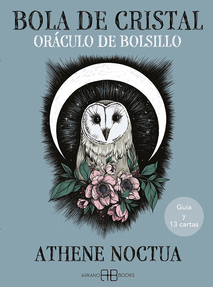 BOLA DE CRISTAL ORACULO DE BOLSILLO I Noctua,Athene I Arkano Books I 9788419510020 Imagen principal del producto
