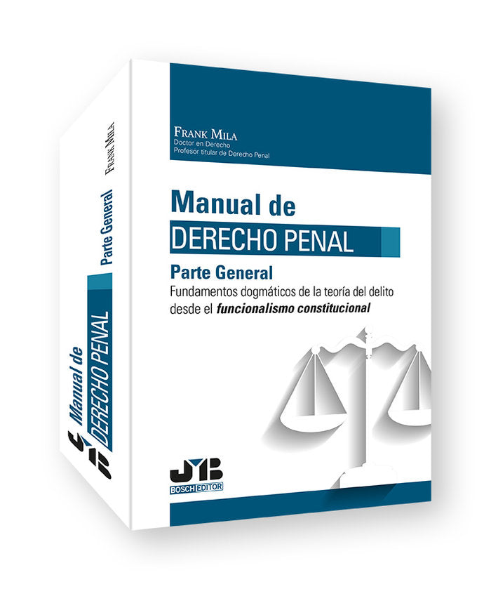 MANUAL DE DERECHO PENAL PARTE GENERAL - 9788419580580 Imagen principal del producto