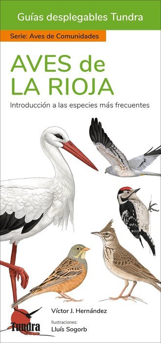 AVES DE LA RIOJA GUIAS DESPLEGABLES TUNDRA - 9788419624314