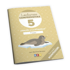LECTURAS COMPRENSIVAS 5 PAUTA MONTESSORI INI,LECTOESCRITURA | MARTINEZ ROMERO, JOSE | GEU | 9788419646484