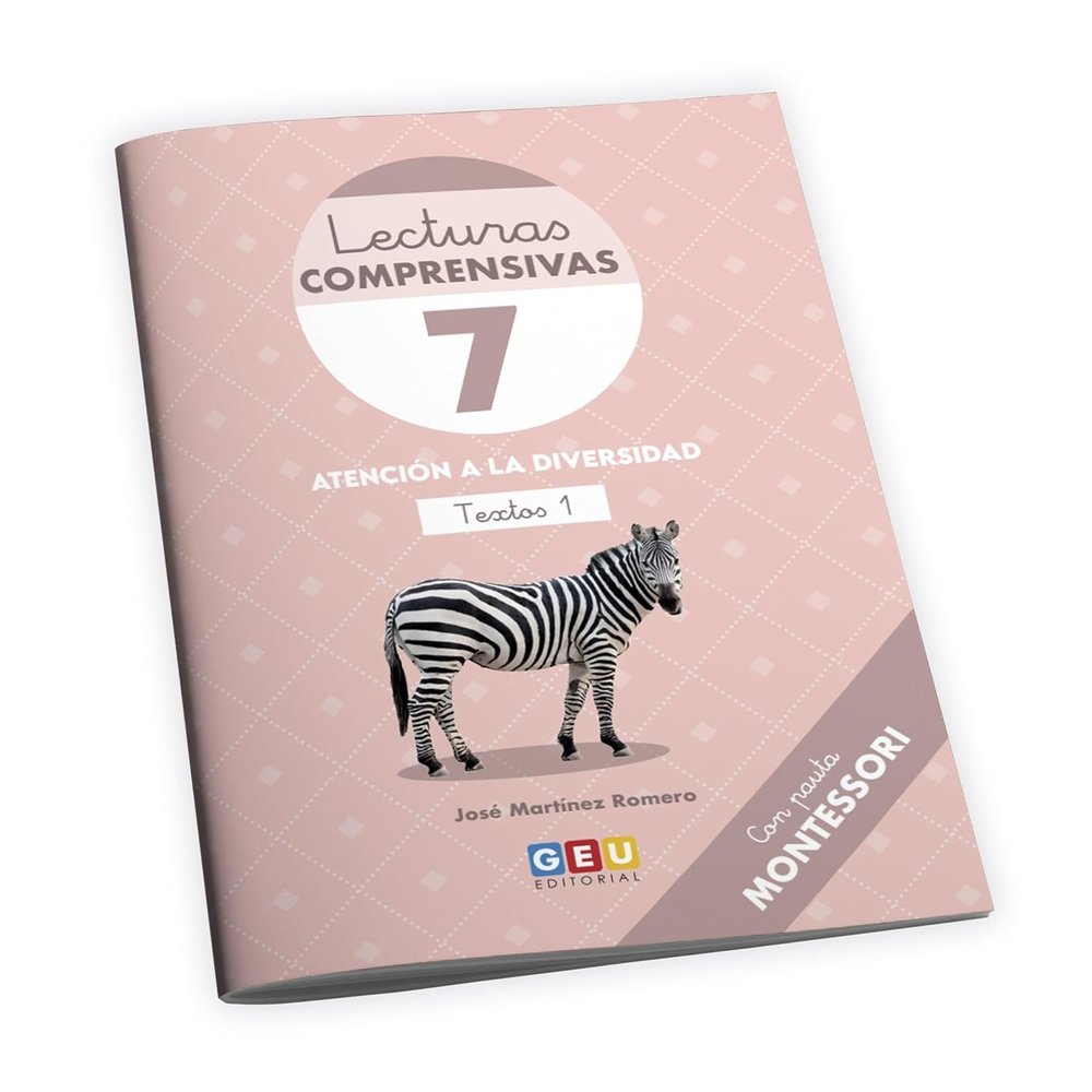 LECTURAS COMPRENSIVAS 7 PAUTA MONTESSORI INI,LECTOESCRITURA | MARTINEZ ROMERO, JOSE | GEU | 9788419646507 Imagen principal del producto