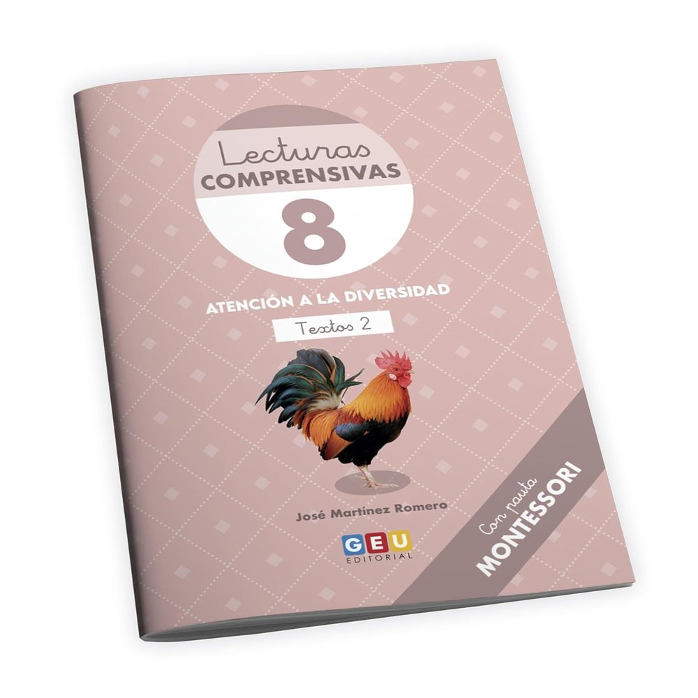 LECTURAS COMPRENSIVAS 8 PAUTA MONTESSORI INI,LECTOESCRITURA | MARTINEZ ROMERO,JOSE | GEU | 9788419646514 Imagen principal del producto