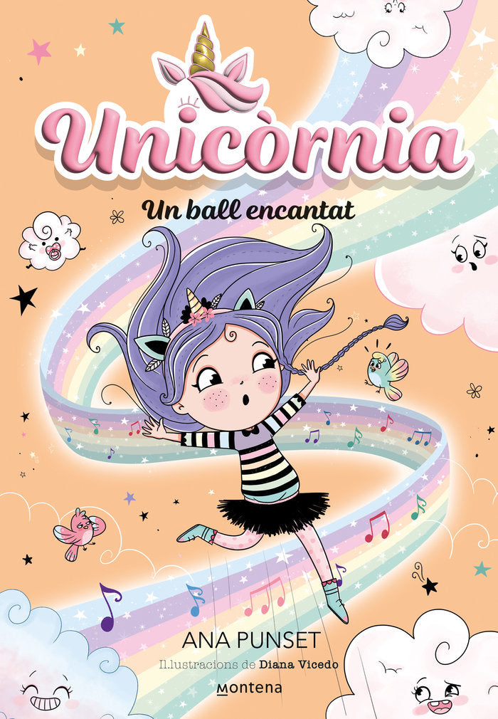 UNICORNIA 6 UN BALL ENCANTAT | Ana Punset | 9788419650016 (Montena) Imagen principal del producto