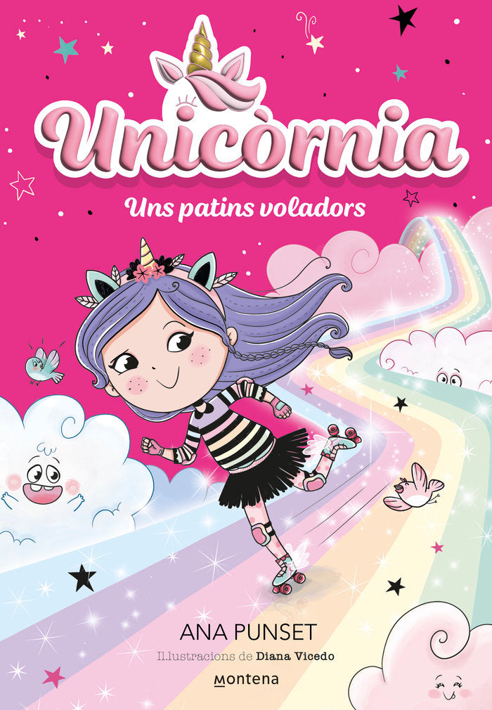 UNICORNIA 8 UNS PATINS VOLADORS | Ana Punset | 9788419650382 (Montena) Imagen principal del producto