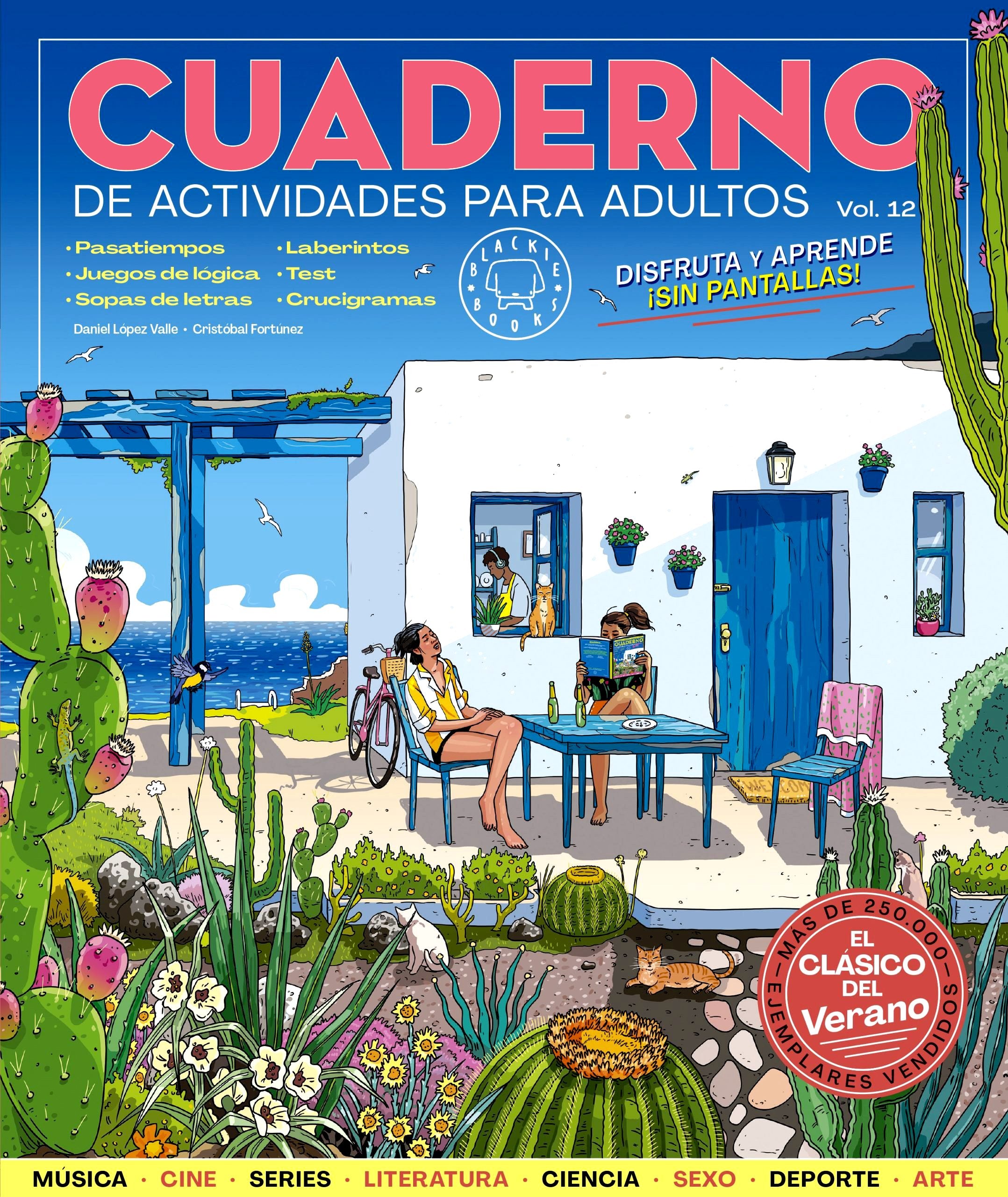 Cuaderno Blackie Books. Vol. 12: Cuaderno de Actividades para Adultos. Imagen principal del producto