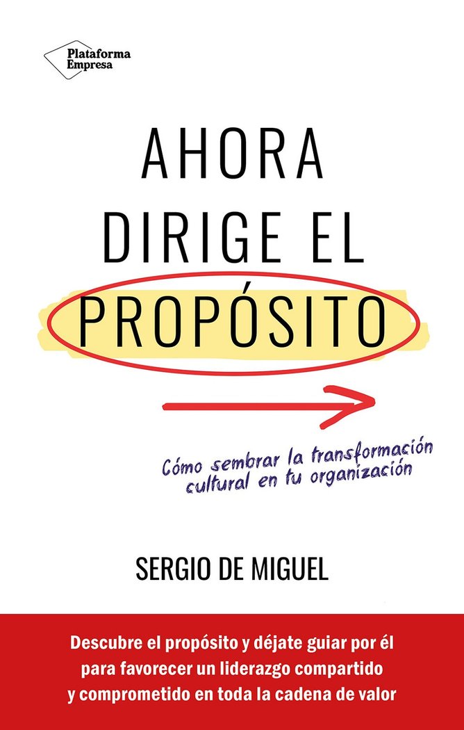 AHORA DIRIGE EL PROPOSITO - 9788419655844 Imagen principal del producto